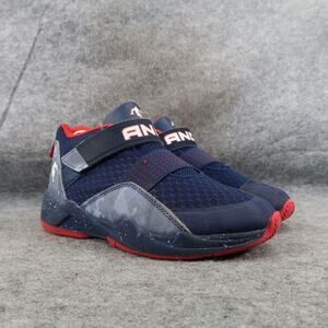 And1 Shoes Boys 5 Sneakers Basketball Athletic Sport Mid Top Blindside 2.0 Blue